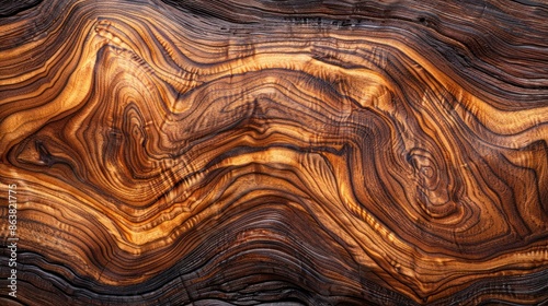 Intricate Wood Grain Patterns photo