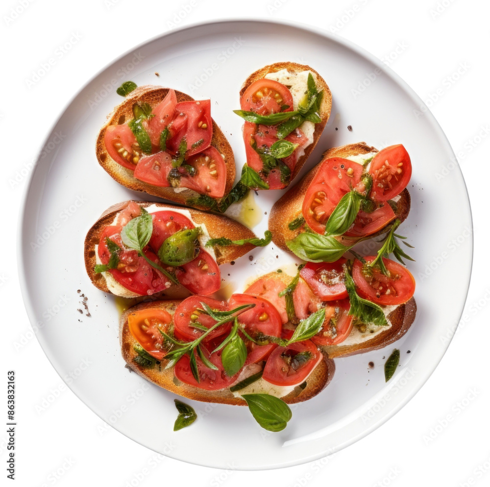PNG Bruschettas plate food meal. PNG Bruschettas plate food meal.