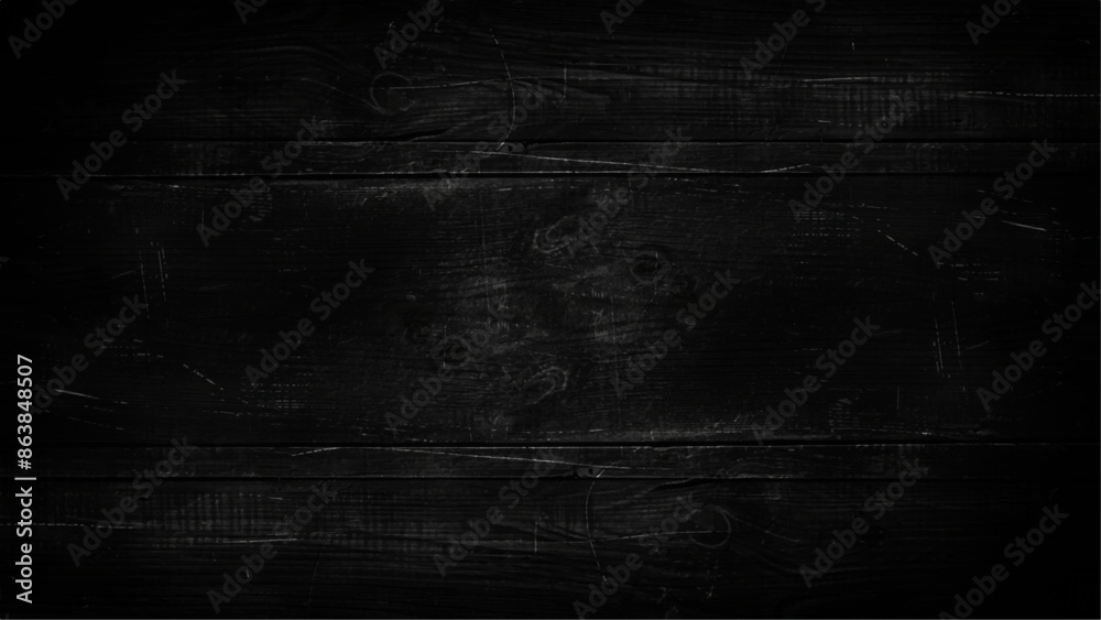 Naklejka premium abstract black wooden background. black wooden texture.