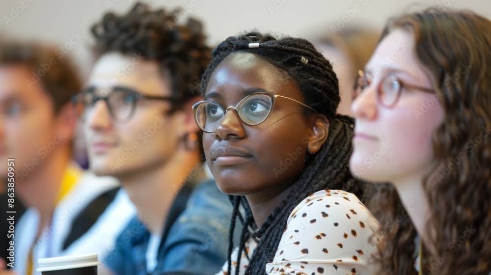 A group of students attending an international conference, showcasing the global exchange of ideas and academic research. A group of students attending an international conference, showcasing the global exchange of ideas and academic research.