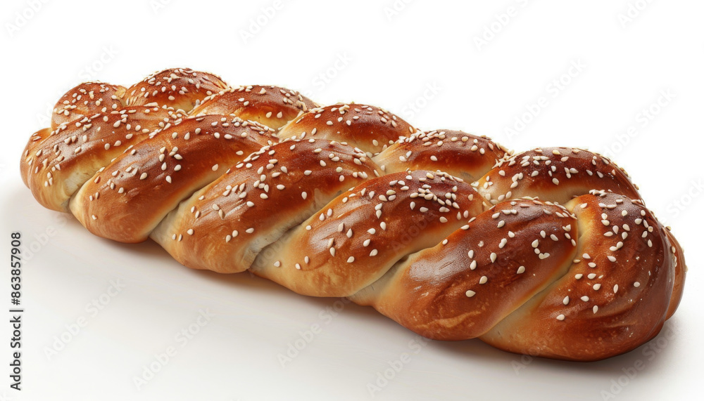 Braided Bread with Sesame Seeds Braided Bread with Sesame Seeds