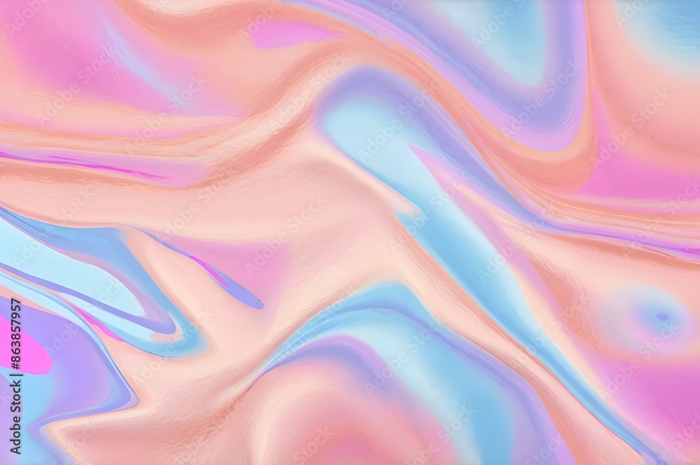 Obraz premium Holographic Gradient different colorful background