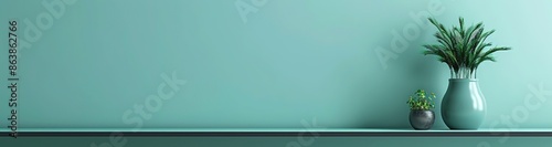Industrial Style Website Head Banner Design for Mechanical Products with Strong Metal Feel on Light Green Background. Simple and Clear with Blank Right Side.