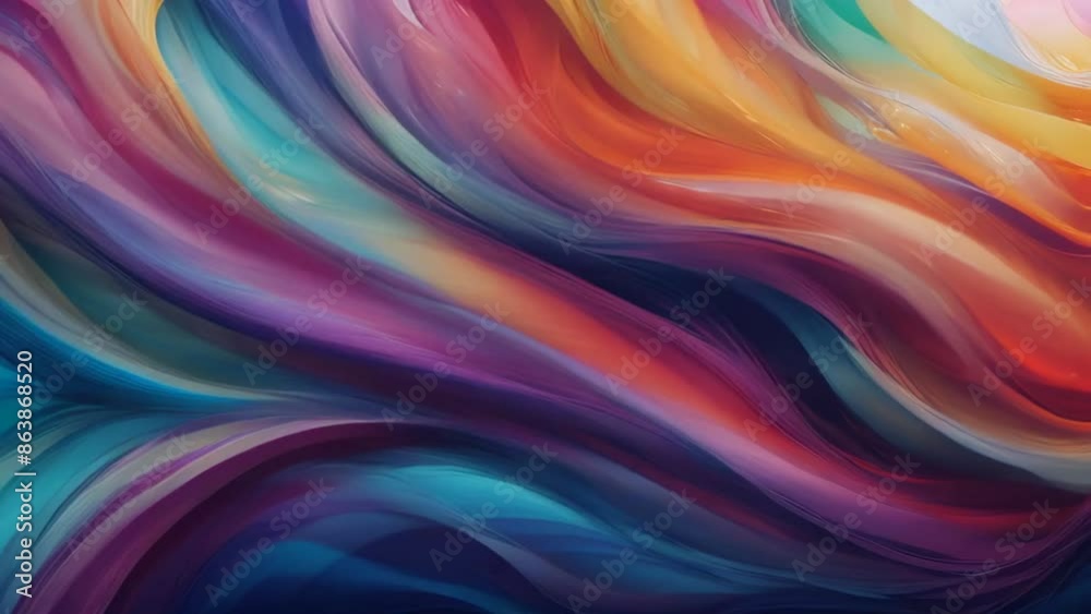 Abstract color mixed background, looped animation 4k Abstract color mixed background, looped animation 4k