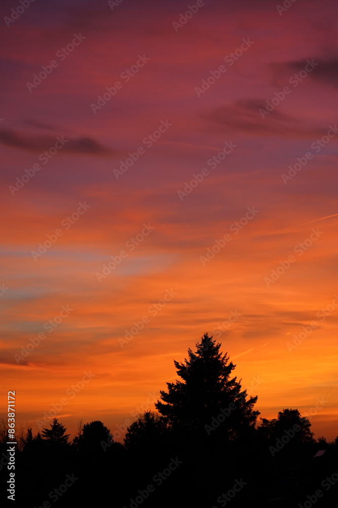 Fototapeta premium Sonnenuntergang