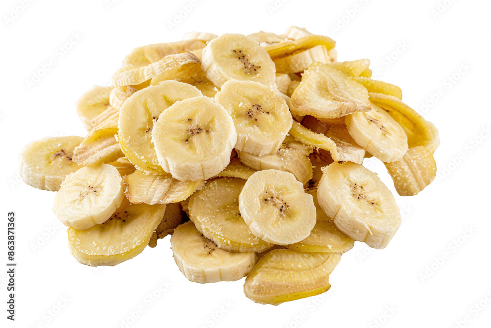 a pile of sliced bananas a pile of sliced bananas
