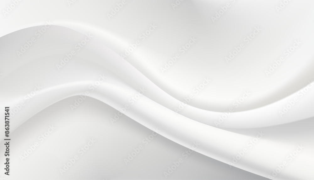 Luxurious white silk with smooth folds. Premium vector design for banners, posters and wallpapers. Luxurious white silk with smooth folds. Premium vector design for banners, posters and wallpapers.