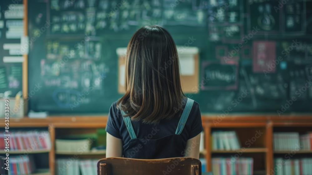 A teacher preparing for a lesson, showcasing the dedication and preparation required for effective teaching.