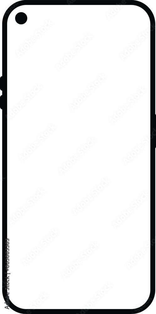 Realistic smartphone mock-up. Device UI or UX mock-up. Cell phone. Black phone mock up with blank screen on transparent background. Realistic smartphone mock-up. Device UI or UX mock-up. Cell phone. Black phone mock up with blank screen on transparent background.