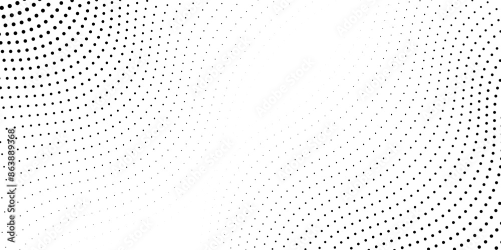 Light gradient halftone dots grunge wide background shape dots