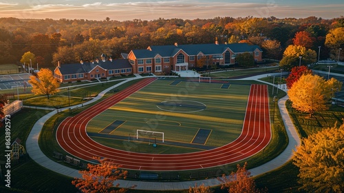 athletic arenas, learning environments, recreational spaces, airport strips, and constructions