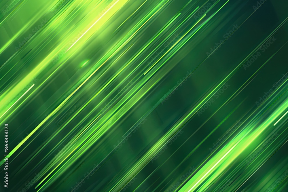 Neon green streaking gradient lines abstract background. Dynamic digital design Neon green streaking gradient lines abstract background. Dynamic digital design