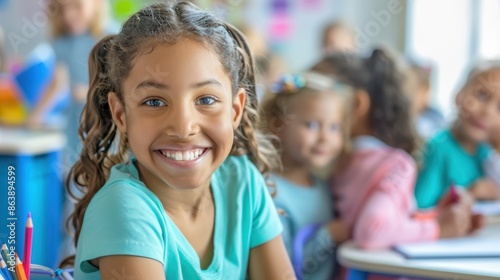 The Smiling Schoolgirl