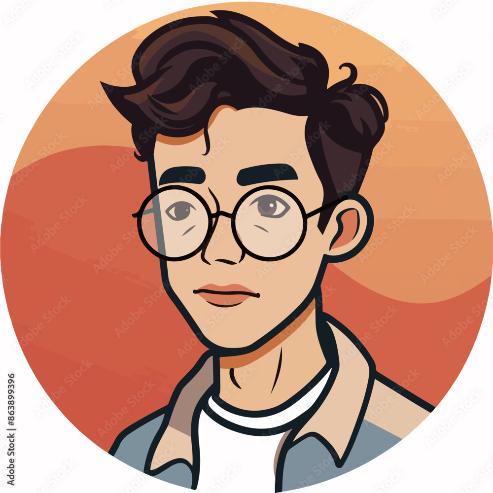 a man line icon illust a man line icon illust