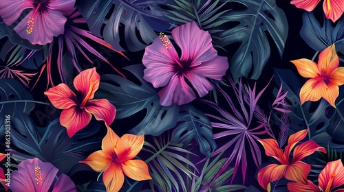 floral wallpaper background