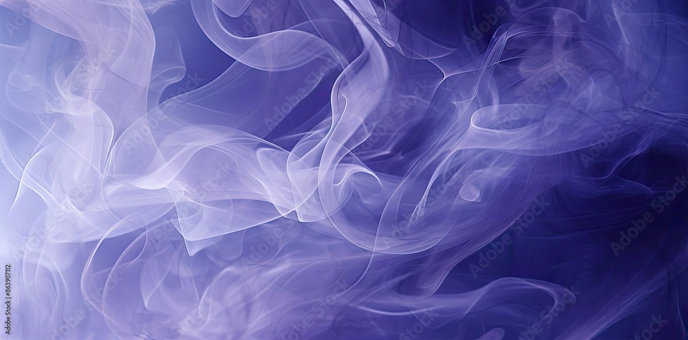 Abstract Purple Smoke Background