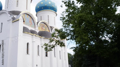 Assumption Cathedral in Sergius Lavra photo