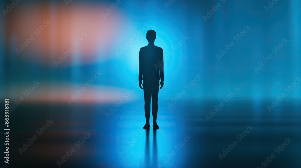 Social Anxiety: A person at a social gathering, standing alone with a forced smile, their body language closed off and tense, feeling isolated and anxious Social Anxiety: A person at a social gathering, standing alone with a forced smile, their body language closed off and tense, feeling isolated and anxious