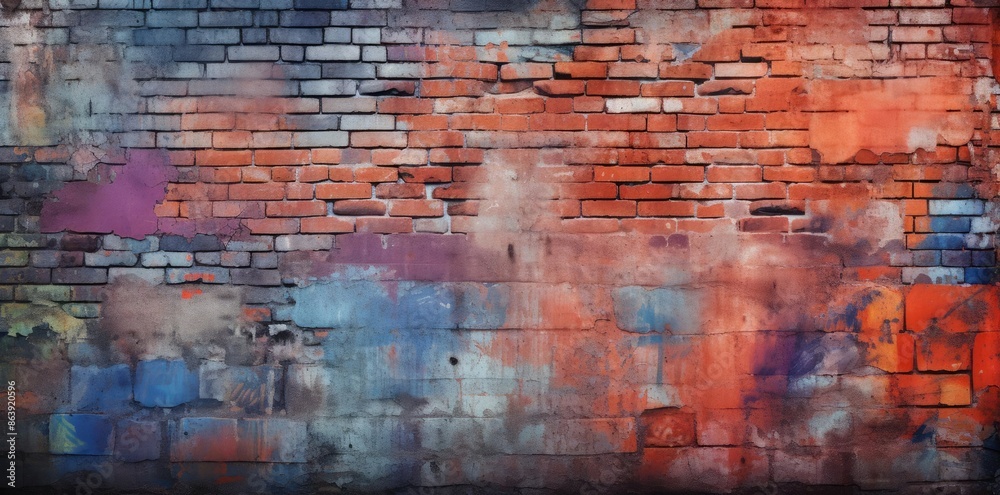 Grunge Brick Wall Background Texture