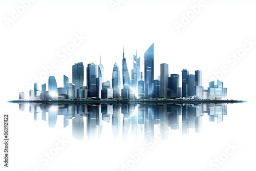 skyline of Manhattan, new York