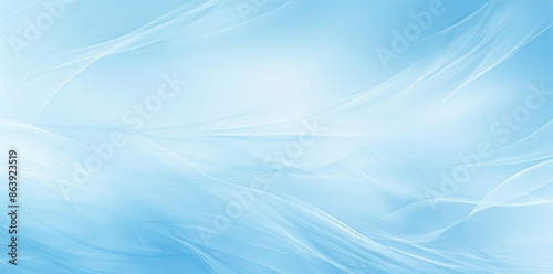 Abstract Blue and White Curved Lines Background Illustration