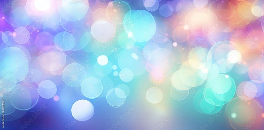 Abstract Blue and Purple Bokeh Background Abstract Blue and Purple Bokeh Background