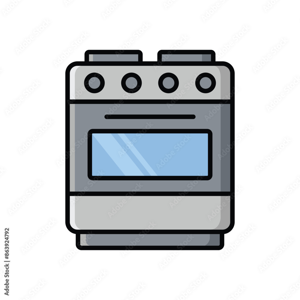 gas stove icon vector design template simple and clean gas stove icon vector design template simple and clean