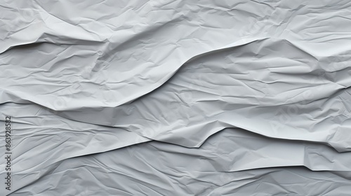 Wallpaper Mural White crumpled paper poster texture ideal for artistic backgrounds and creative designs Torontodigital.ca