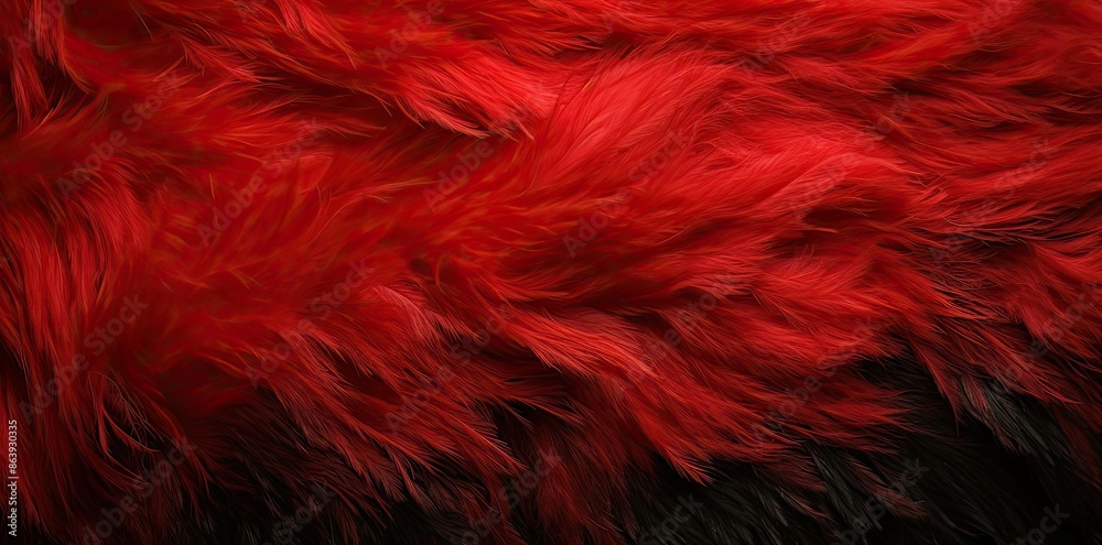 Red Feathers Abstract Background Illustration Red Feathers Abstract Background Illustration