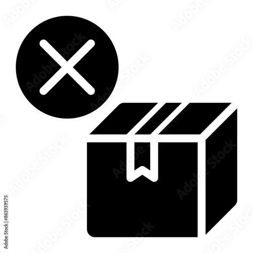 out of stock, sold out, empty stock, not available, stock, product glyph solid icon