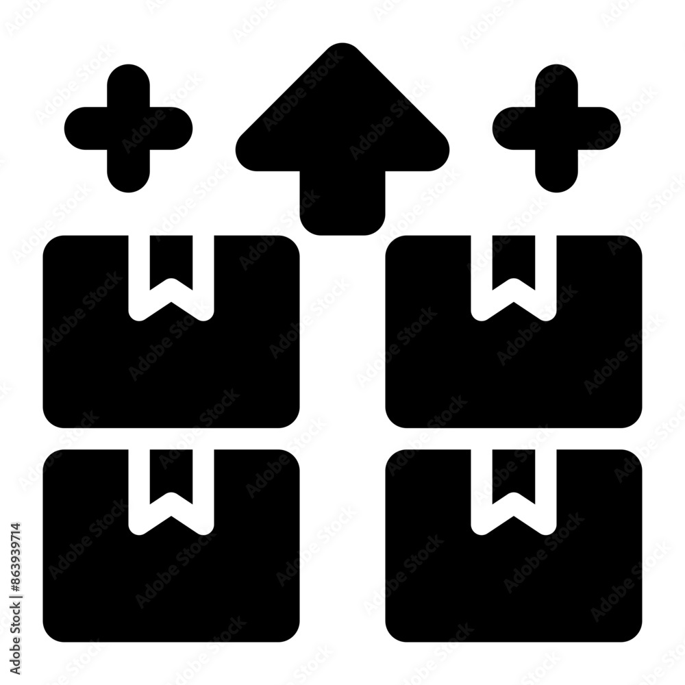 excess stock, over supply, over stock, surplus, over, logistics, product glyph solid icon excess stock, over supply, over stock, surplus, over, logistics, product glyph solid icon