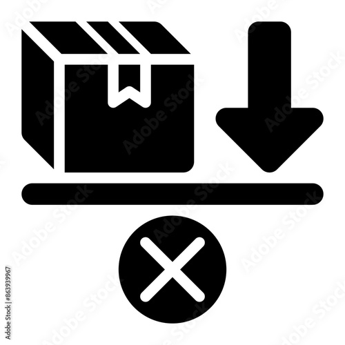 minimum stock, level, limit, minimum inventory, lower limit, minimal stock solid glyph icon