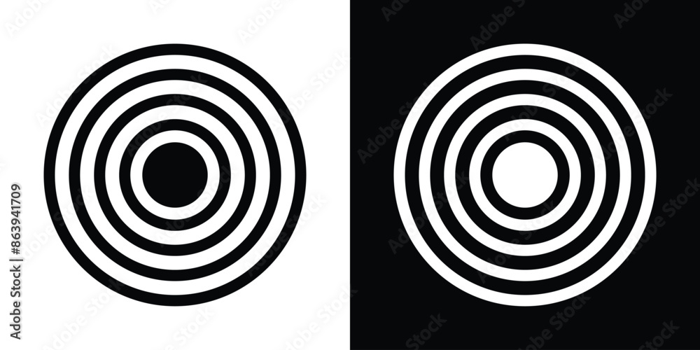black and white circle frame icon. isolated on white background., simple vector design. black and white circle frame icon. isolated on white background., simple vector design.
