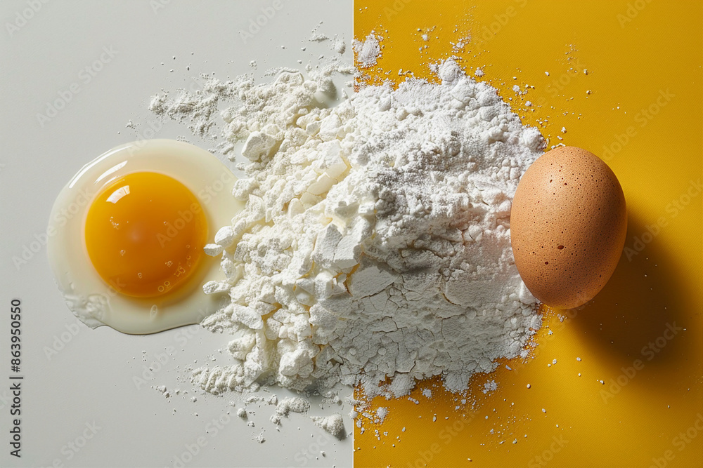 AI generated image of preparing homemade pasta isolated on a white color background AI generated image of preparing homemade pasta isolated on a white color background