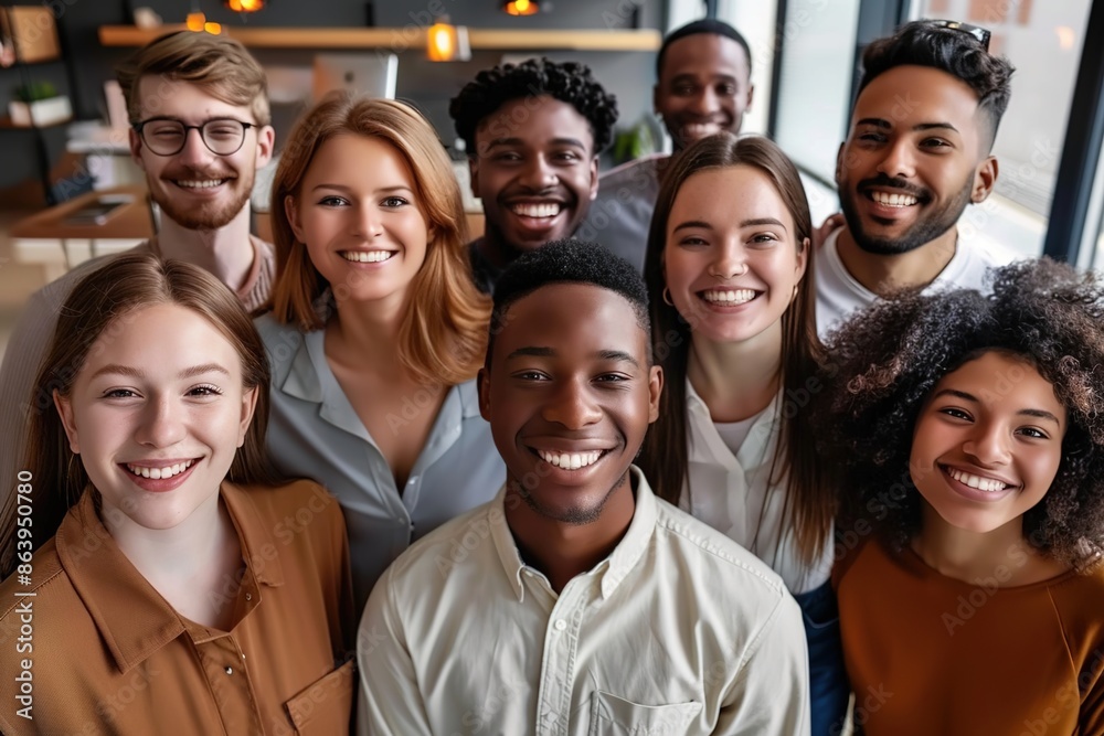 Multicultural happy people taking group selfie portrait in the office, diverse people celebrating together, Happy teamwork and lifestyle concept Multicultural happy people taking group selfie portrait in the office, diverse people celebrating together, Happy teamwork and lifestyle concept
