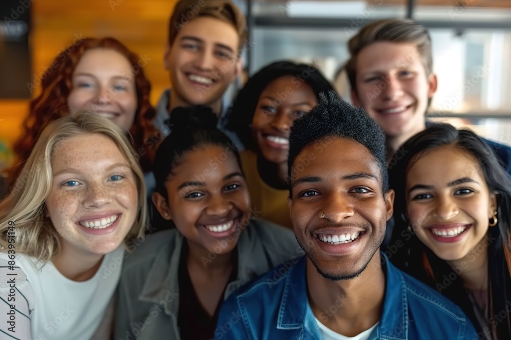 Multicultural happy people taking group selfie portrait in the office, diverse people celebrating together, Happy teamwork and lifestyle concept Multicultural happy people taking group selfie portrait in the office, diverse people celebrating together, Happy teamwork and lifestyle concept