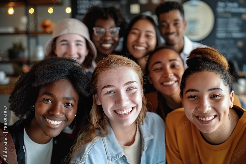 Multicultural happy people taking group selfie portrait in the office, diverse people celebrating together, Happy teamwork and lifestyle concept Multicultural happy people taking group selfie portrait in the office, diverse people celebrating together, Happy teamwork and lifestyle concept