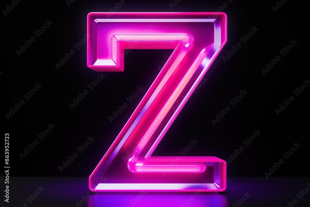 3d rendering of glowing number in the dark. number sign with neon retro light. 3d illustration with glass gradient material 3d rendering of glowing number in the dark. number sign with neon retro light. 3d illustration with glass gradient material