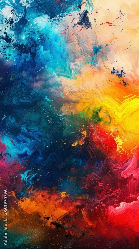 Abstract, Mac wallpaper, Art image - generative ai Abstract, Mac wallpaper, Art image - generative ai