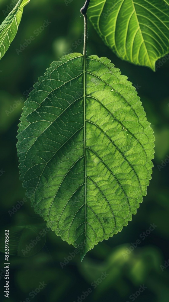 Leaf, Windows wallpaper, Foliage image - generative ai Leaf, Windows wallpaper, Foliage image - generative ai