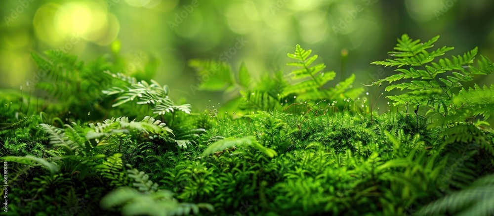 Natural view of lush green plants, Natural view of lush green plants,