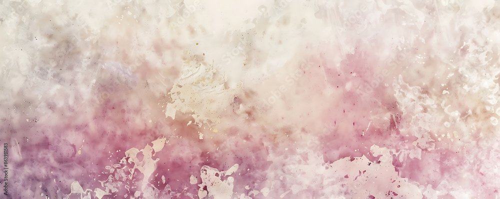 Fototapeta premium vibrant abstract watercolor background featuring a gradient paint stains. 