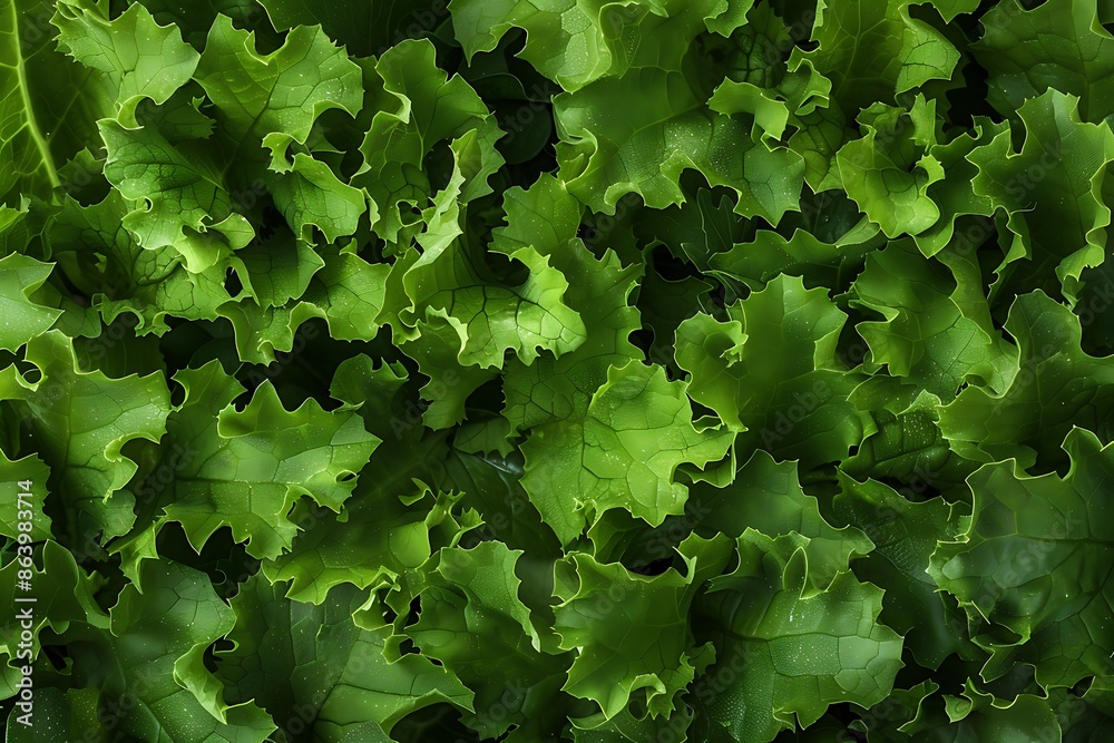 close up lettuce leaf pattern close up lettuce leaf pattern