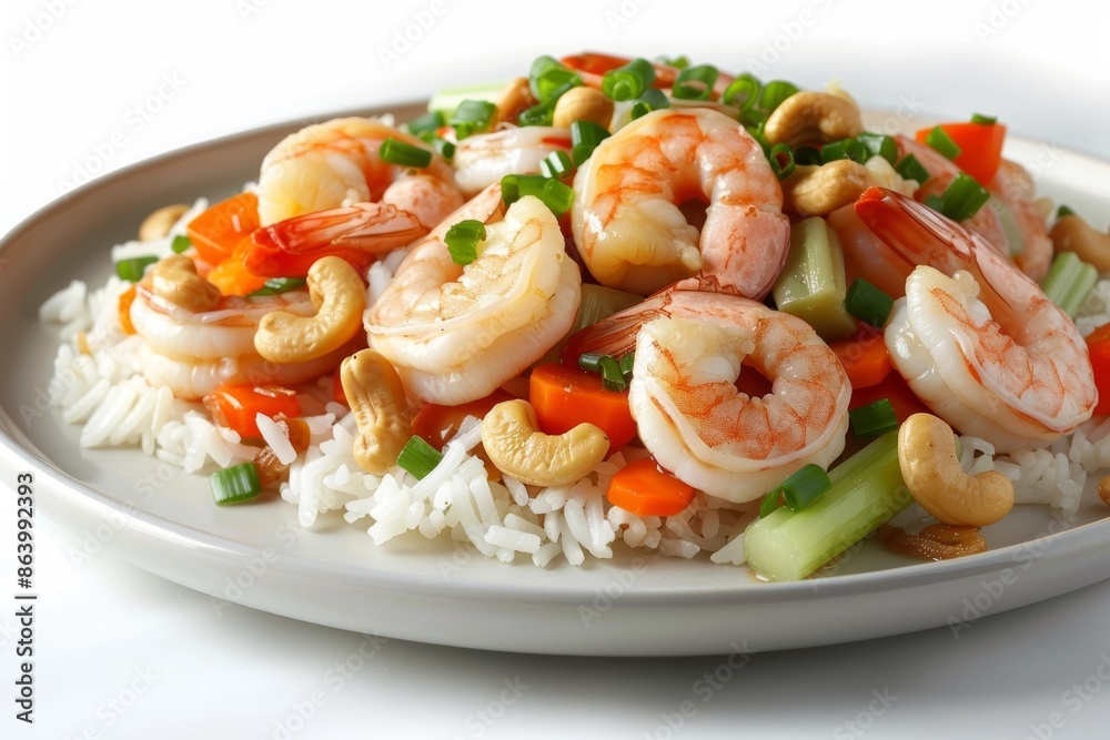 Appetizing Cashew Shrimp and Water Chestnuts with Nutty Crunch Appetizing Cashew Shrimp and Water Chestnuts with Nutty Crunch