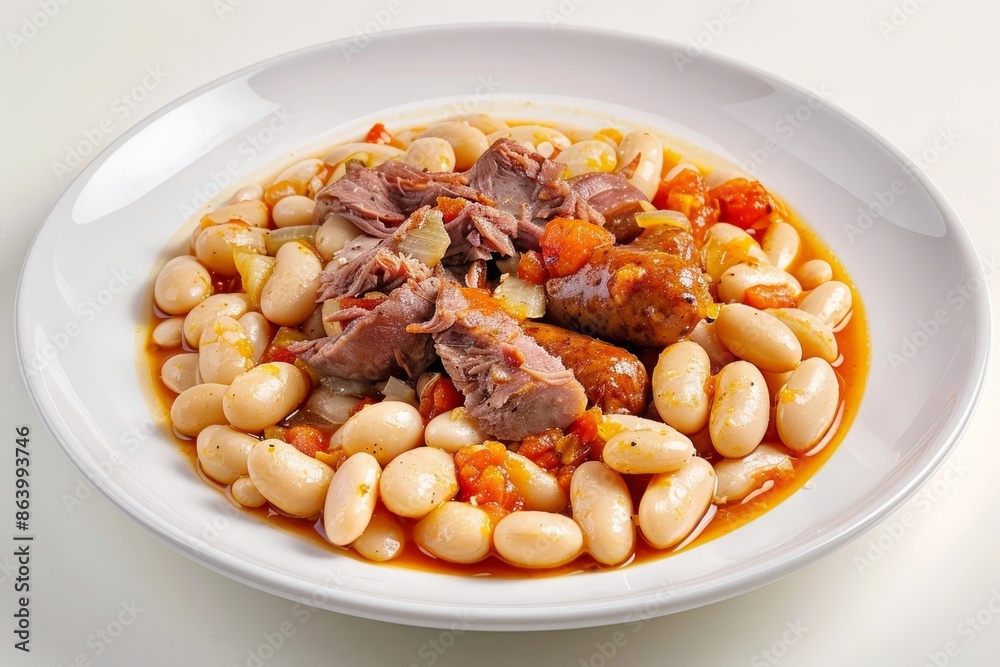 Gourmet Cassoulet with Duck Confit and Savory Beans Gourmet Cassoulet with Duck Confit and Savory Beans