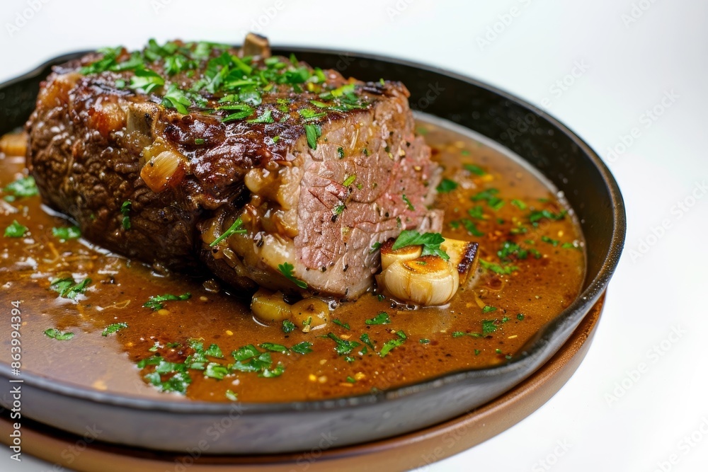 Savory Cast Iron Roast Beef with Red Wine Reduction Savory Cast Iron Roast Beef with Red Wine Reduction