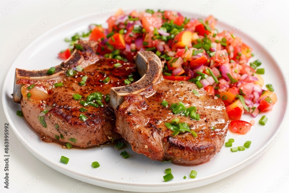 Nectarine Pico de Gallo Pork Chops: Vibrant and Delicious Summer Meal Nectarine Pico de Gallo Pork Chops: Vibrant and Delicious Summer Meal