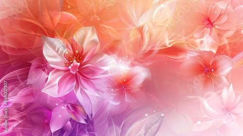 floral wallpaper background 