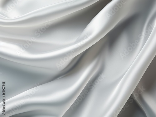 white satin fabric