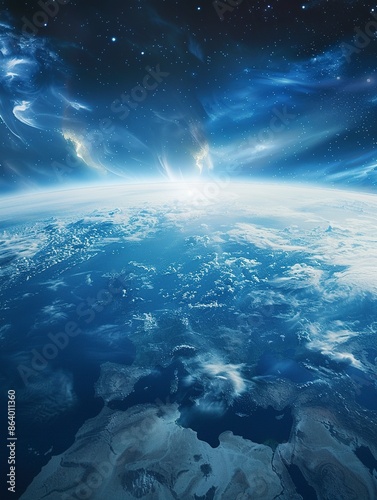 Ozone layer picture, Ozone Poster, Earth Poster, HD, Generative ai